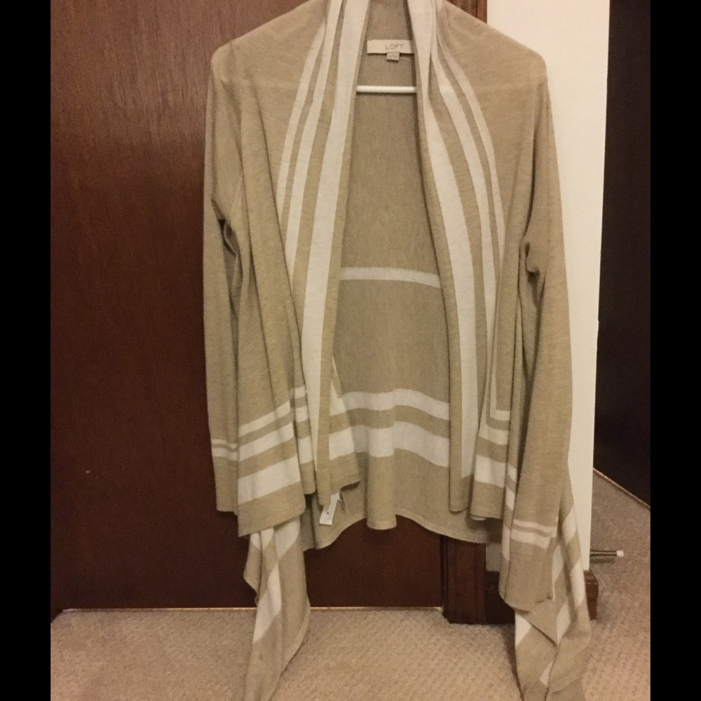 COPY - LOFT Waterfall Open Cardigan